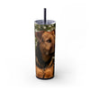 Skinny Tumbler with Straw – 20 oz Stainless Steel Cup