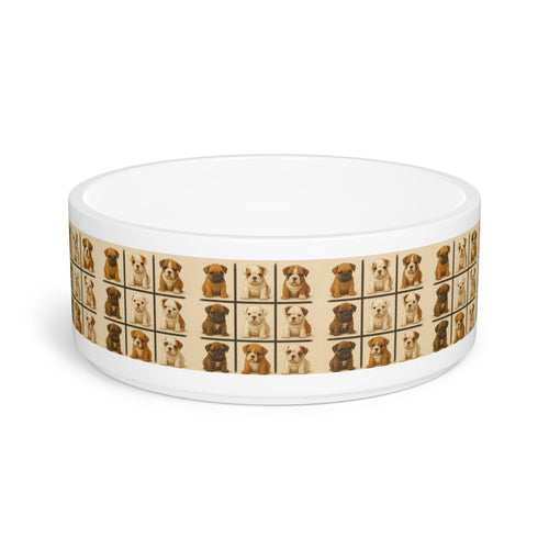 Ceramic Pet Bowl – 16 oz Dog Feeding Bowl