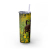 Skinny Tumbler with Straw – 20 oz Stainless Steel Cup