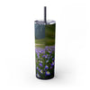 Skinny Tumbler with Straw – 20 oz Stainless Steel Cup