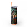 Skinny Tumbler with Straw – 20 oz Stainless Steel Cup
