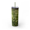 Skinny Tumbler with Straw – 20 oz Stainless Steel Cup