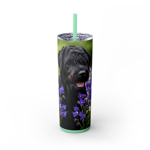 Skinny Tumbler with Straw – 20 oz Stainless Steel Cup
