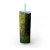 Skinny Tumbler with Straw – 20 oz Stainless Steel Cup