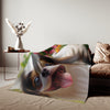 Sweatshirt Blanket – Plush Fleece Throw, 2 Size Options