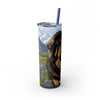 Skinny Tumbler with Straw – 20 oz Stainless Steel Cup