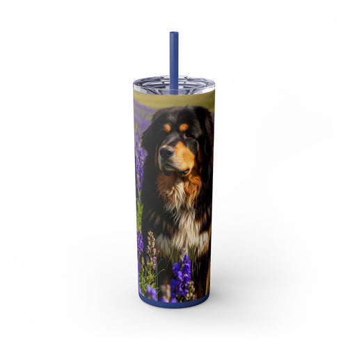 Skinny Tumbler with Straw – 20 oz Stainless Steel Cup