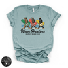 Wave Hunters: Bigfoot Beach Club Tee | Funny Surfing Sasquatch Graphic T-Shirt