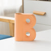 Frosted Letters AB Ceramic Vase Decoration European Retro Large-caliber Matte