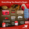 RentACoop Little Red Barn Chick Brooder Set
