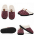 New Sparkling Purple Winter Plush Fashion Thick Bottom Warm House Slipper for Women