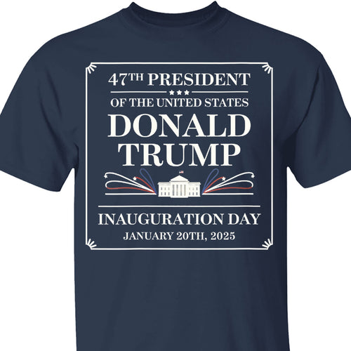 Women A New Term Begins Donald Trump Inauguration 2025, 47th US President Inauguration Shirt, Trump Vance 2025 Inauguration Shirt Dark T1700 - GOP