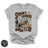 Spooky Readers Book Club Tee | Book Lover Halloween Graphic T-Shirt {BLACK DESIGN}