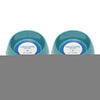 Country Living Set of 2 Natural Fiber Dog Bowls – Teal Blue