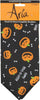 Aria Halloween Dog Bandana 19 Pumpkin & Bone Design Howl-O-Ween Pet Accessory