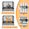 24-30 Black Metal Wire Dog Crate LS-2N01/LS-2.5N01