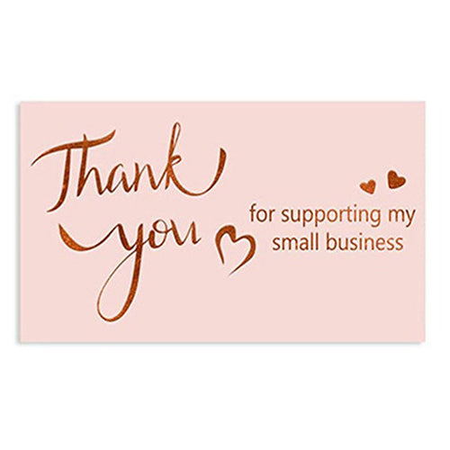 English Holiday Thank You Simple And DIY Creative Greeting Card