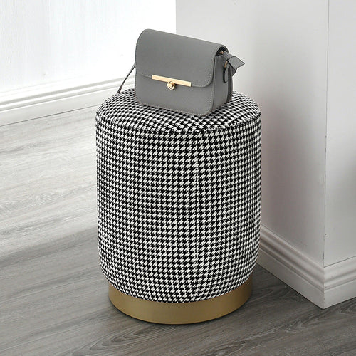Nordic Stool Home Low Stool Sofa Stool Round Ottoman