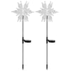 LED Solar Snowflake Light Outdoor Waterproof