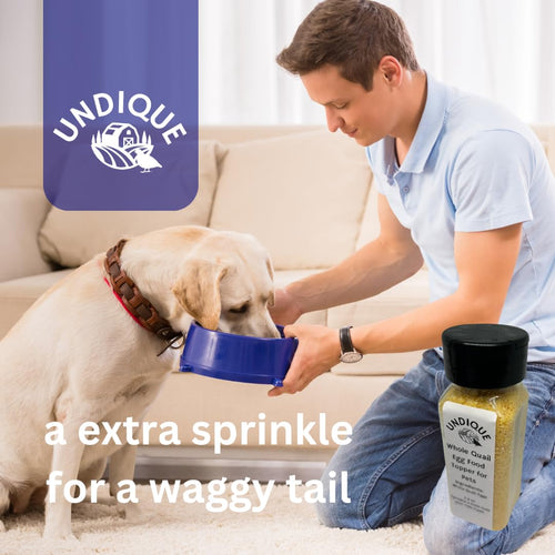 Quailicious Boost Pet Food Enhancer - Healthy Dog Food Topper with Whole Quail Eggs - Pet Health Supplements for Energy, Immune Function, Shiny Coat & Skin - Omega-3 & Omega-6 Rich