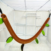 5-Piece Plush Hammock Swing Set: The Perfect Bed & Tunnel for Your Hamster or Guinea Pig