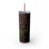 Skinny Tumbler with Straw – 20 oz Stainless Steel Cup