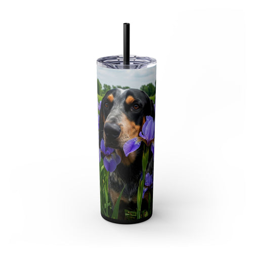 Skinny Tumbler with Straw – 20 oz Stainless Steel Cup
