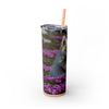 Skinny Tumbler with Straw – 20 oz Stainless Steel Cup