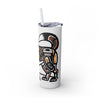 Skinny Tumbler with Straw – 20 oz Stainless Steel Cup