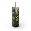 Skinny Tumbler with Straw – 20 oz Stainless Steel Cup