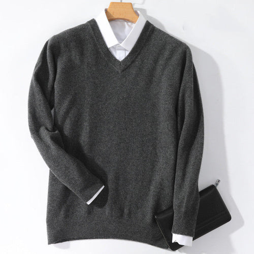 Youth Leisure Business Bottoming Sweater Plus Size