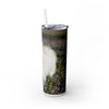 Skinny Tumbler with Straw – 20 oz Stainless Steel Cup