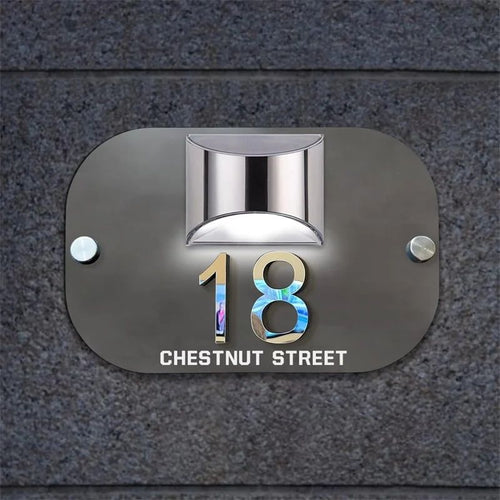 Personalized Acrylic Material House Number