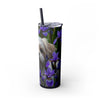 Skinny Tumbler with Straw – 20 oz Stainless Steel Cup