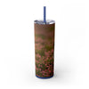 Skinny Tumbler with Straw – 20 oz Stainless Steel Cup
