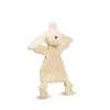 Bobbi Bunny HuggleFlatties™ Durable Plush Dog Toy