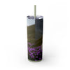 Skinny Tumbler with Straw – 20 oz Stainless Steel Cup