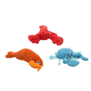 Raw Bar Wee Huggles® Plush Dog Toys, 3 pack