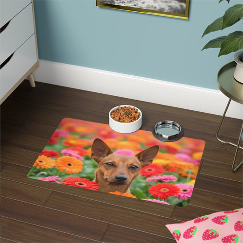 Non-Slip Pet Food Mat – Waterproof Feeding Mat for Dogs