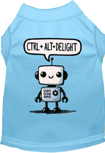 Dog Shirt for Pets Ctrl+Alt+Delight