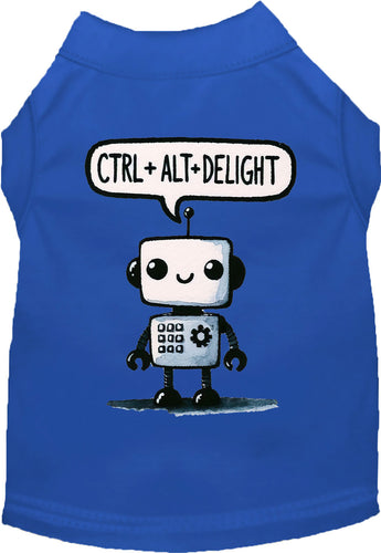 Dog Shirt for Pets Ctrl+Alt+Delight