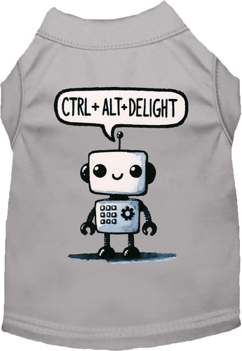Dog Shirt for Pets Ctrl+Alt+Delight
