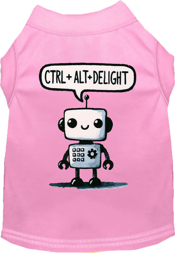 Dog Shirt for Pets Ctrl+Alt+Delight