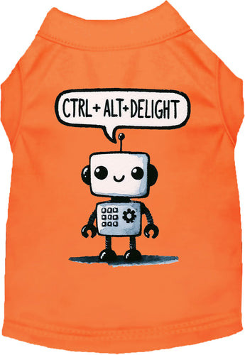 Dog Shirt for Pets Ctrl+Alt+Delight