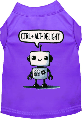 Dog Shirt for Pets Ctrl+Alt+Delight