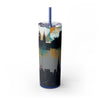 Skinny Tumbler with Straw – 20 oz Stainless Steel Cup
