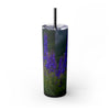 Skinny Tumbler with Straw – 20 oz Stainless Steel Cup