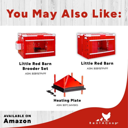 RentACoop Jute Brooder Liners for Little Red Barn Brooder (Pack of 4)