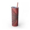 Skinny Tumbler with Straw – 20 oz Stainless Steel Cup