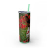 Skinny Tumbler with Straw – 20 oz Stainless Steel Cup